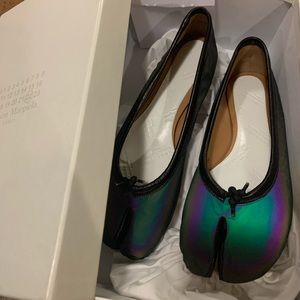margiela reflective tabi